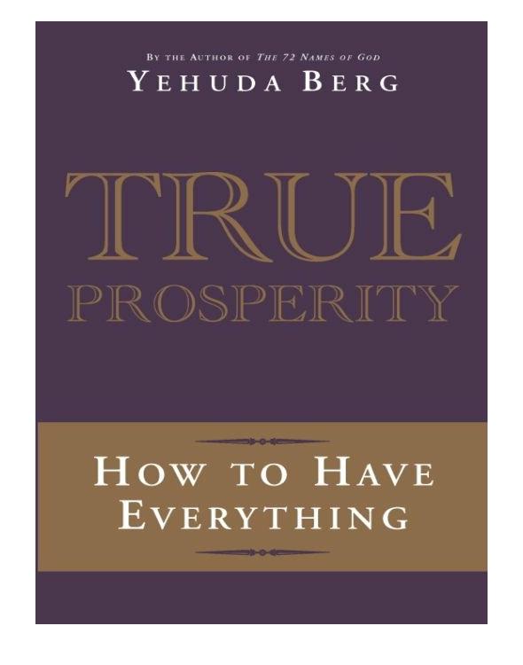 Prosperidade verdadeira